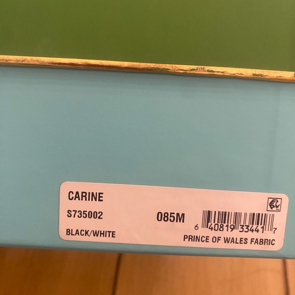 Kate Spade Women’s Carine Houndstooth Pumps Black White New Size 8.5 de-labeled - Picture 13 of 13